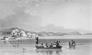 Campement Eskimaux sur l